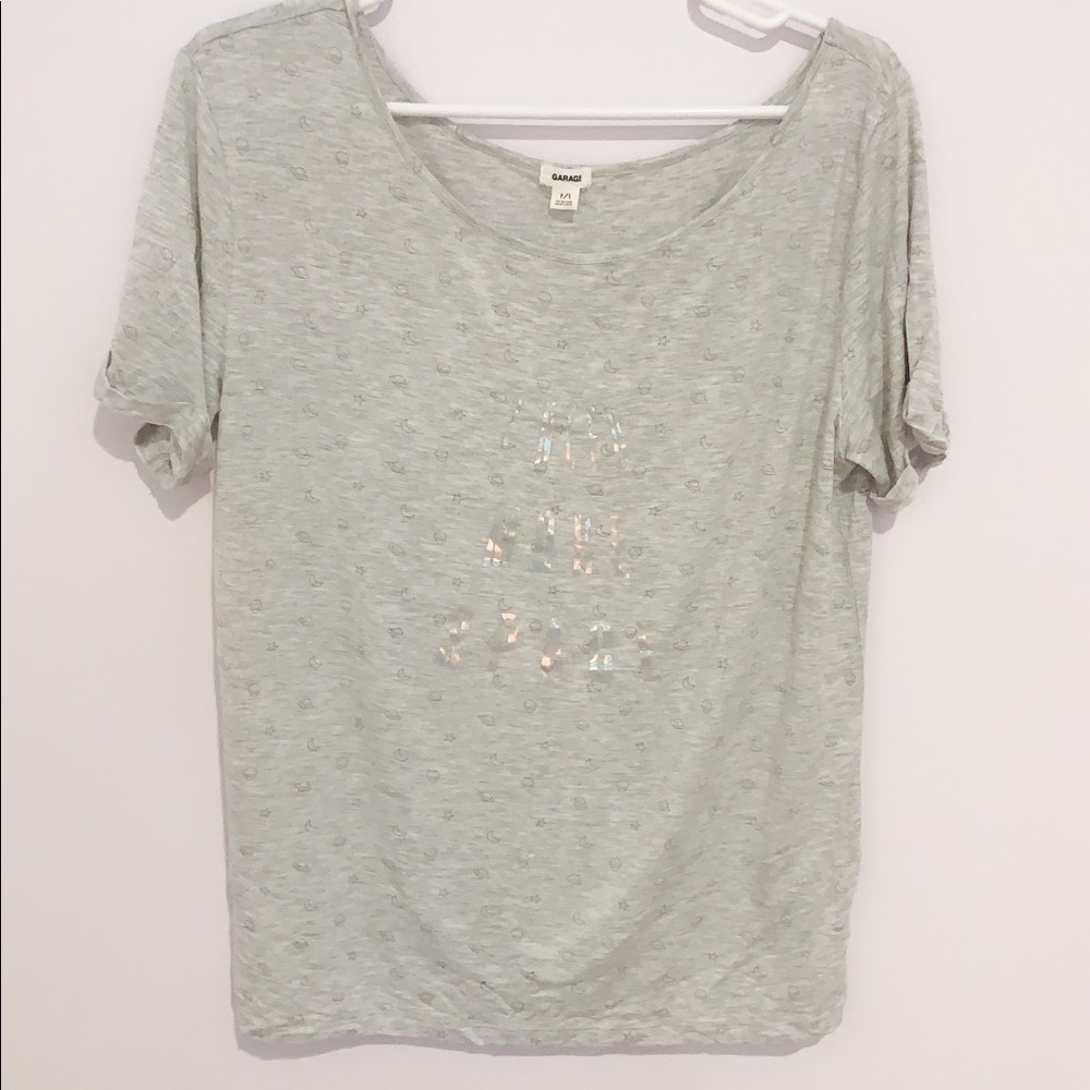Garage Galaxy Space Graphic Tshirt